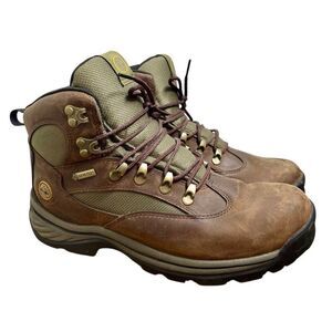 Timberland Chocorua BOOTS Gore-tex Hiking Womens Shoes 15631 Sz 10 Brown Leather